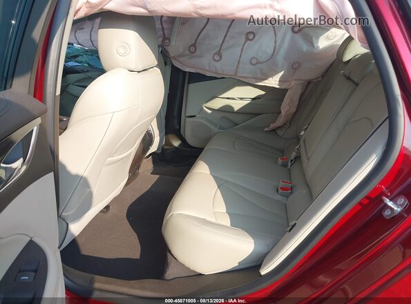 1G4ZR5SS2JU114760 2018 BUICK LACROSSE Red Вид наклейки з VIN-кодом