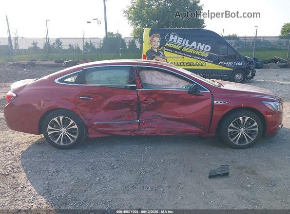 1G4ZR5SS2JU114760 2018 BUICK LACROSSE Red Вид задньої частини салону