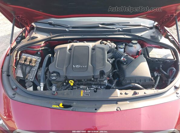 1G4ZR5SS2JU114760 2018 BUICK LACROSSE Red Вид ззаду
