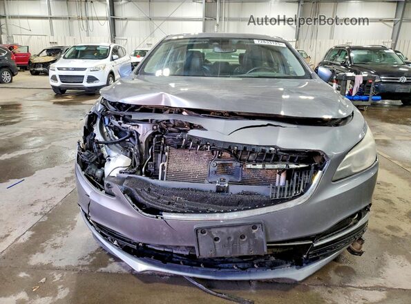 1G4ZR5SS6JU131318 2018 BUICK LACROSSE Gray Front view