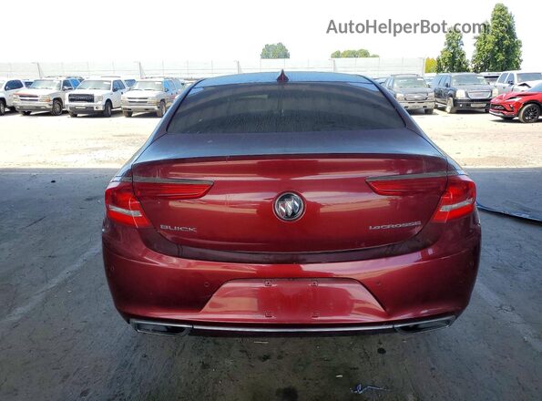 1G4ZR5SS7HU130477 2017 BUICK LACROSSE Red Widok z tyłu