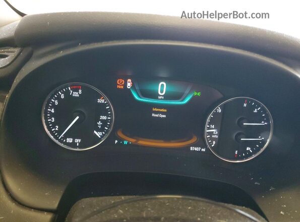 1G4ZR5SS7JU122319 2018 BUICK LACROSSE Silver Instrument cluster view