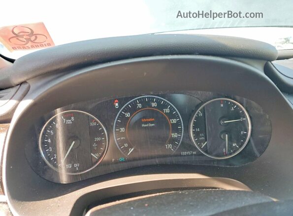 1G4ZR5SS9KU108200 2019 BUICK LACROSSE Silver Instrument cluster view