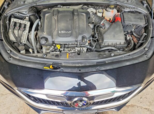 1G4ZS5SS1HU151863 2017 BUICK LACROSSE Black უკანა სალონის ხედი