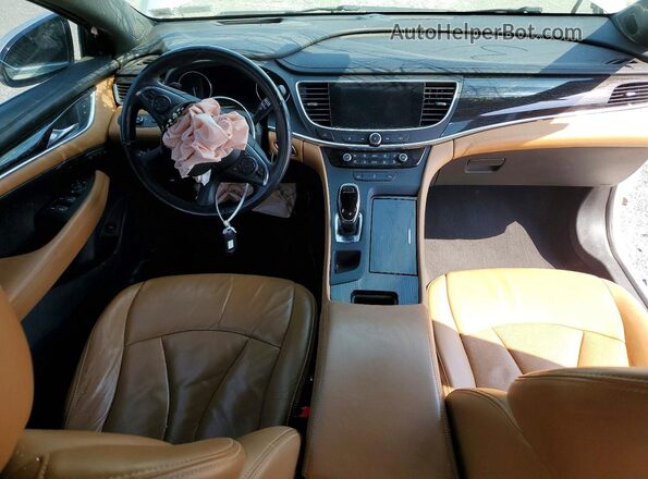1G4ZS5SS9JU106420 2018 BUICK LACROSSE Серебряный Вид панели приборов
