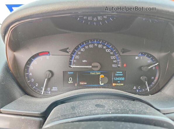 1G6AA5RA2G0113987 2016 CADILLAC ATS White Սարքավորումների վահանակի տեսք