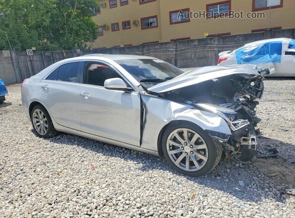 1G6AA5RX2J0166829 2018 CADILLAC ATS Silver Front right