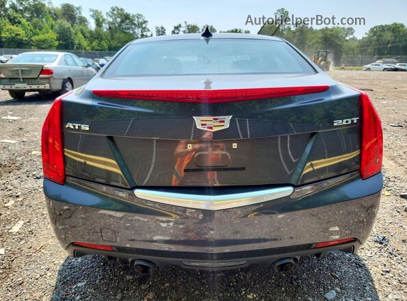 1G6AA5RX7J0126648 2018 CADILLAC ATS Серый Вид сзади