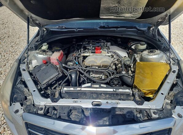 1G6AB5RX0H0156808 2017 CADILLAC ATS Gray უკანა სალონის ხედი