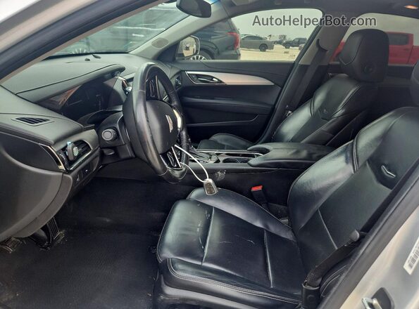 1G6AB5RX0H0156808 2017 CADILLAC ATS Gray წინა სალონის ხედი