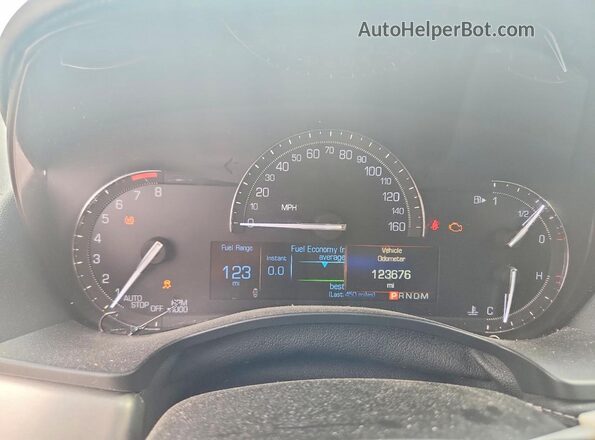 1G6AB5RX0H0156808 2017 CADILLAC ATS Gray ხელსაწყოთა პანელის ხედი
