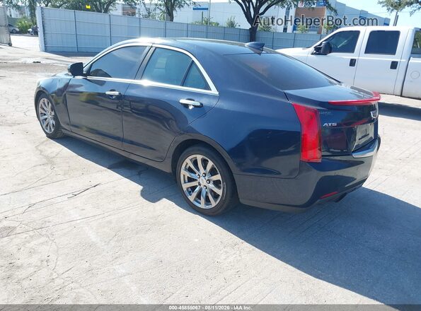 1G6AB5RX1H0117208 2017 CADILLAC ATS Синий Задняя левая четверть