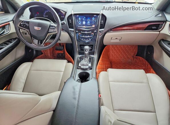 1G6AB5RX4G0122353 2016 CADILLAC ATS Серебряный Вид панели приборов