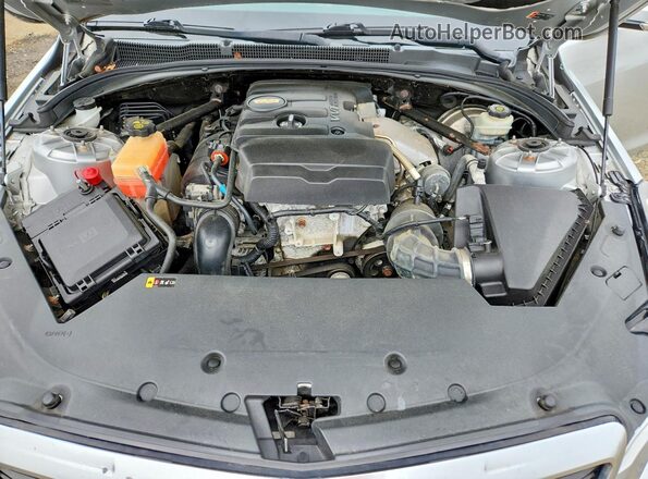 1G6AB5RX4G0122353 2016 CADILLAC ATS Серебряный Вид задней части салона