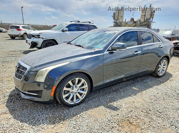 1G6AB5RX4H0125397 2017 CADILLAC ATS Charcoal Trasero izquierdo