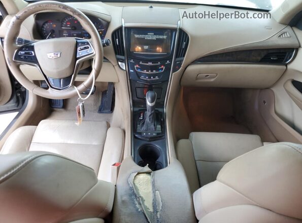 1G6AB5RX6G0142751 2016 CADILLAC ATS Серый Вид панели приборов