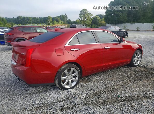 1G6AB5RX7G0186127 2016 CADILLAC ATS Красный Задняя правая четверть