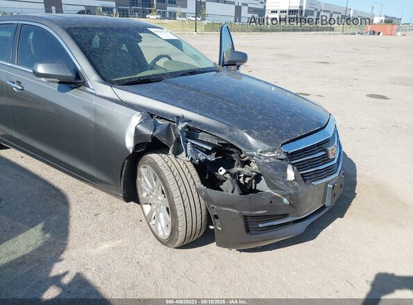 1G6AB5RX9G0179910 2016 CADILLAC ATS Gray Front view
