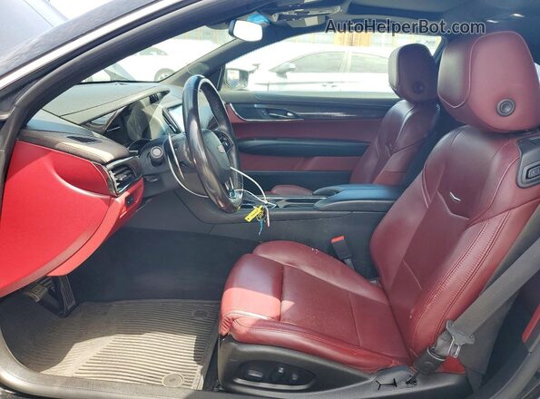 1G6AC1RS0K0103530 2019 CADILLAC ATS Black წინა სალონის ხედი