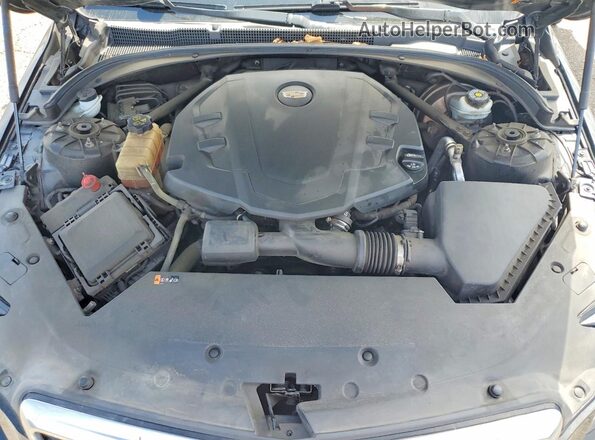 1G6AC1RS0K0103530 2019 CADILLAC ATS Black უკანა სალონის ხედი