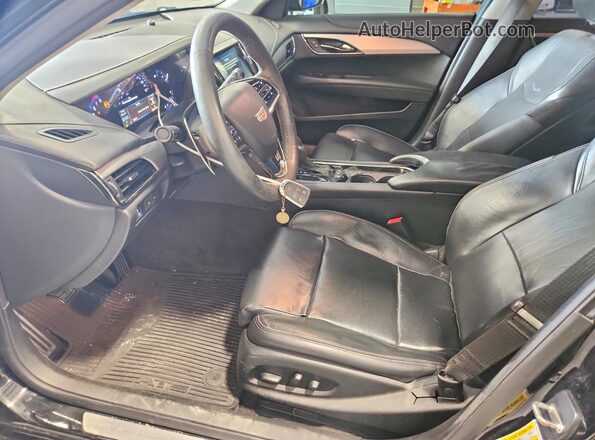 1G6AC5SS8G0107415 2016 CADILLAC ATS Черный Вид салона спереди