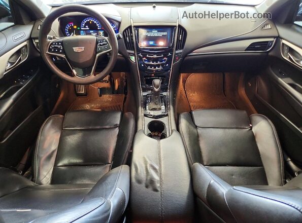 1G6AC5SS8G0107415 2016 CADILLAC ATS Черный Вид панели приборов