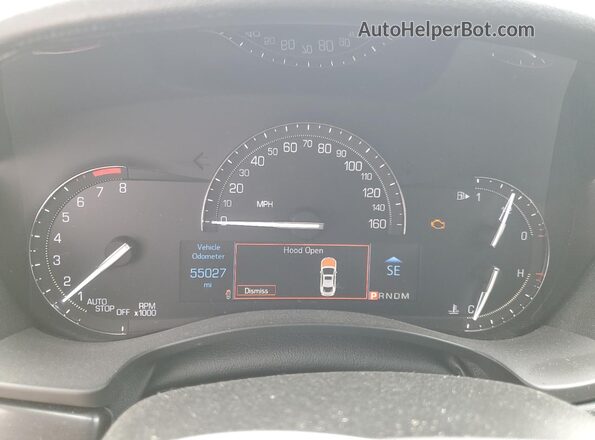 1G6AE5RX2J0117005 2018 CADILLAC ATS Черный Вид щитка приборов