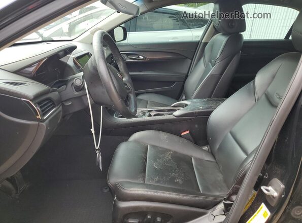 1G6AE5RX2J0117005 2018 CADILLAC ATS Черный Вид салона спереди