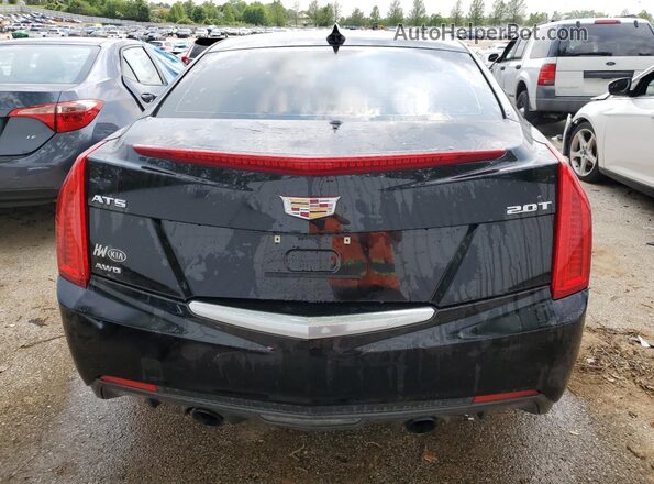 1G6AE5RX2J0117005 2018 CADILLAC ATS Черный Вид сзади