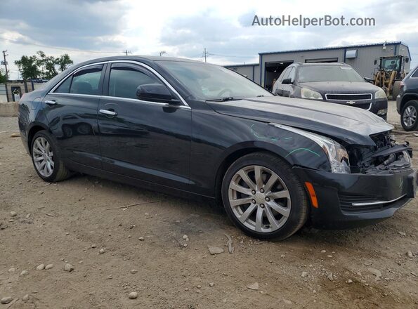 1G6AE5RX3J0179223 2018 CADILLAC ATS Black Delantero derecho