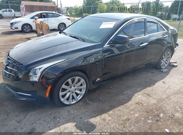 1G6AE5RX4J0159921 2018 CADILLAC ATS Black Vista tres cuartos delantera izquierda