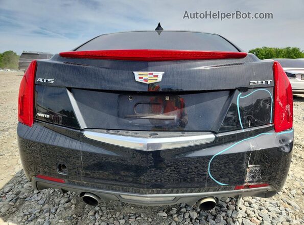 1G6AE5RX8J0163910 2018 CADILLAC ATS Черный Вид сзади