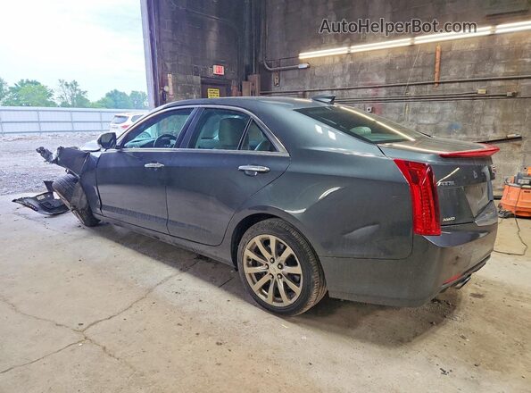 1G6AF5RX1J0132124 2018 CADILLAC ATS Charcoal უკანა მარცხენა