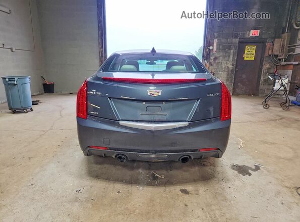 1G6AF5RX1J0132124 2018 CADILLAC ATS Charcoal უკანა ხედი