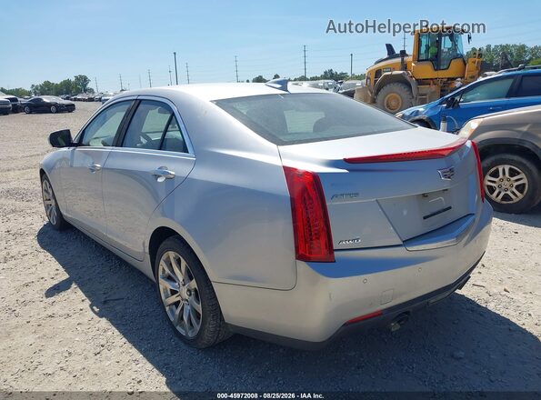 1G6AF5RX5J0105928 2018 CADILLAC ATS Серебряный Задняя левая четверть