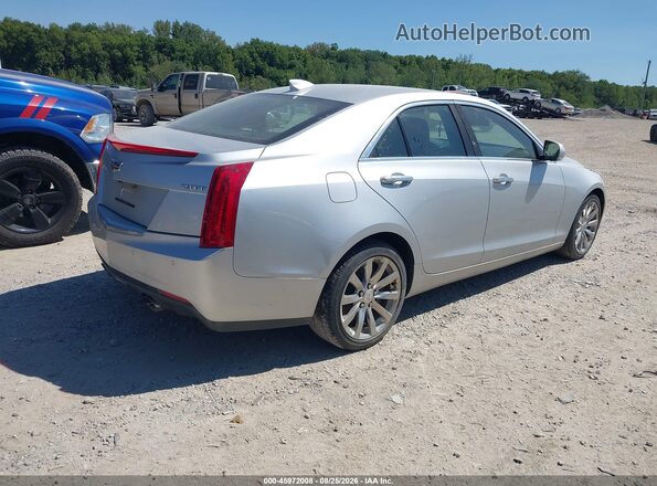 1G6AF5RX5J0105928 2018 CADILLAC ATS Серебряный Задняя правая четверть
