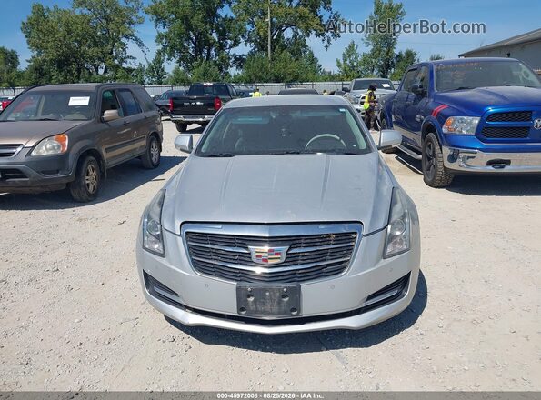 1G6AF5RX5J0105928 2018 CADILLAC ATS Серебряный Вид щитка приборов