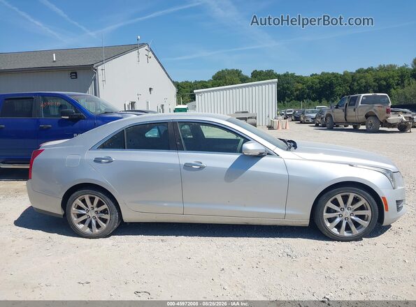1G6AF5RX5J0105928 2018 CADILLAC ATS Серебряный Вид задней части салона