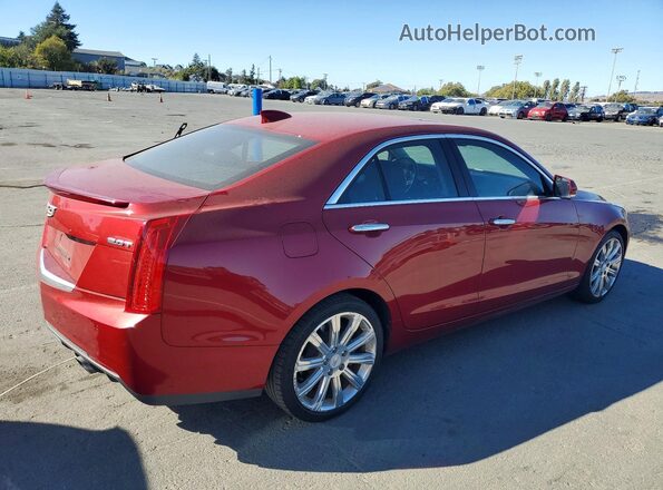 1G6AF5SX3J0162736 2018 CADILLAC ATS Red Trasero derecho