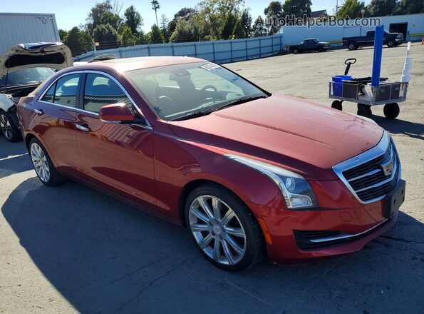 1G6AF5SX3J0162736 2018 CADILLAC ATS Red Delantero derecho