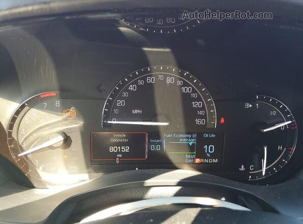 1G6AF5SX3J0162736 2018 CADILLAC ATS Red Vista del cuadro de instrumentos
