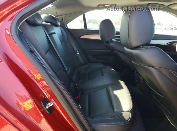 1G6AF5SX3J0162736 2018 CADILLAC ATS Red Vista de los asientos traseros