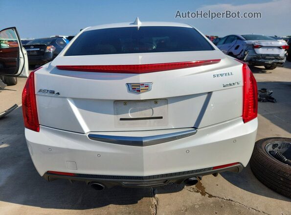 1G6AH5RX2G0195199 2016 CADILLAC ATS White Вид ззаду
