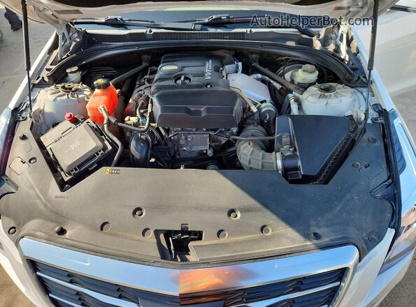 1G6AH5RX2G0195199 2016 CADILLAC ATS White Вид задньої частини салону
