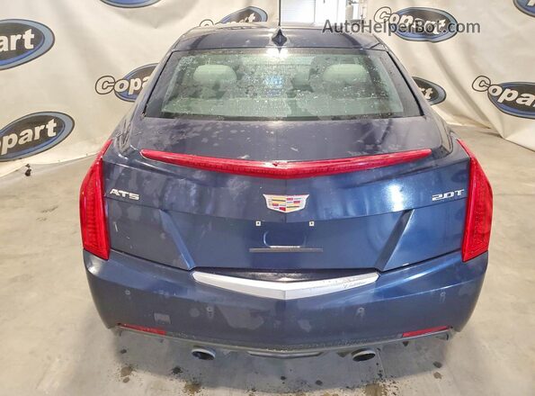 1G6AH5RX4H0109487 2017 CADILLAC ATS Blue Rear view