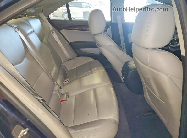 1G6AH5RX4H0109487 2017 CADILLAC ATS Blue Rear seats view