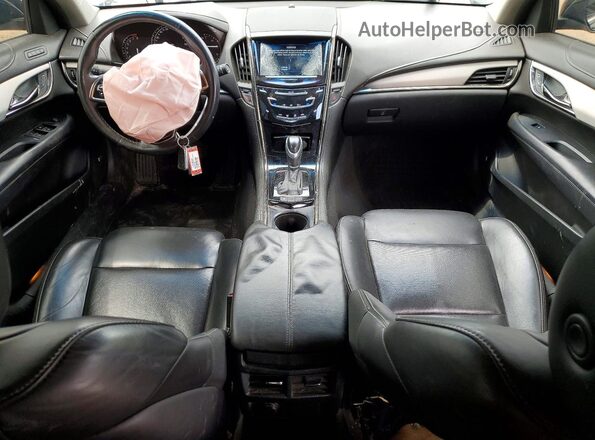 1G6AH5RX7H0140328 2017 CADILLAC ATS Black წინა პანელის ხედი