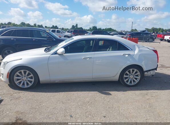 1G6AH5SS3J0139181 2018 CADILLAC ATS White უკანა სალონის ხედი
