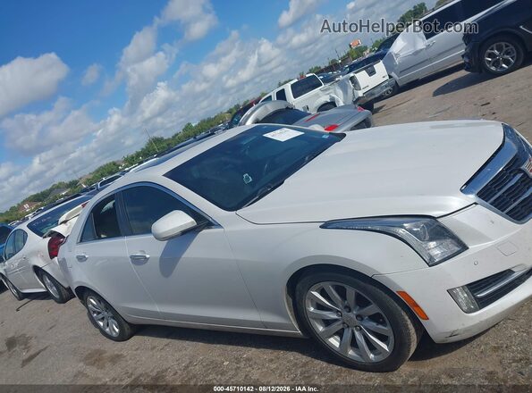 1G6AH5SS3J0139181 2018 CADILLAC ATS White ხელსაწყოთა პანელის ხედი