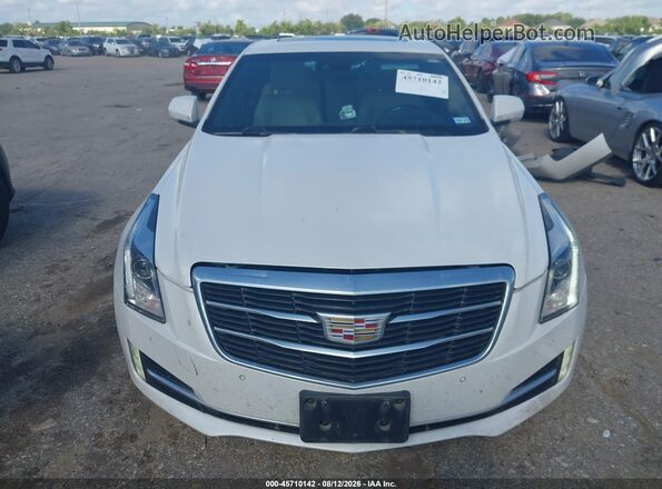 1G6AH5SS3J0139181 2018 CADILLAC ATS White წინა პანელის ხედი